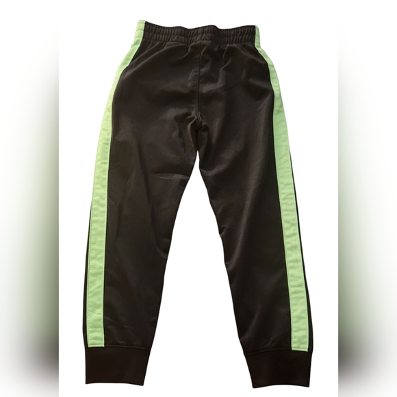 Nike Kids Black Joggers with Green Logo NWOT - Picture 5 of 5